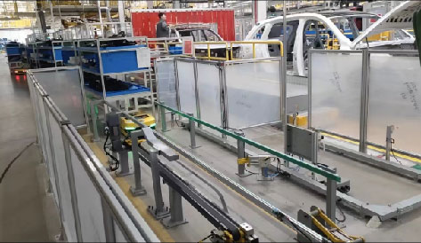 汽车SPS上下线机构