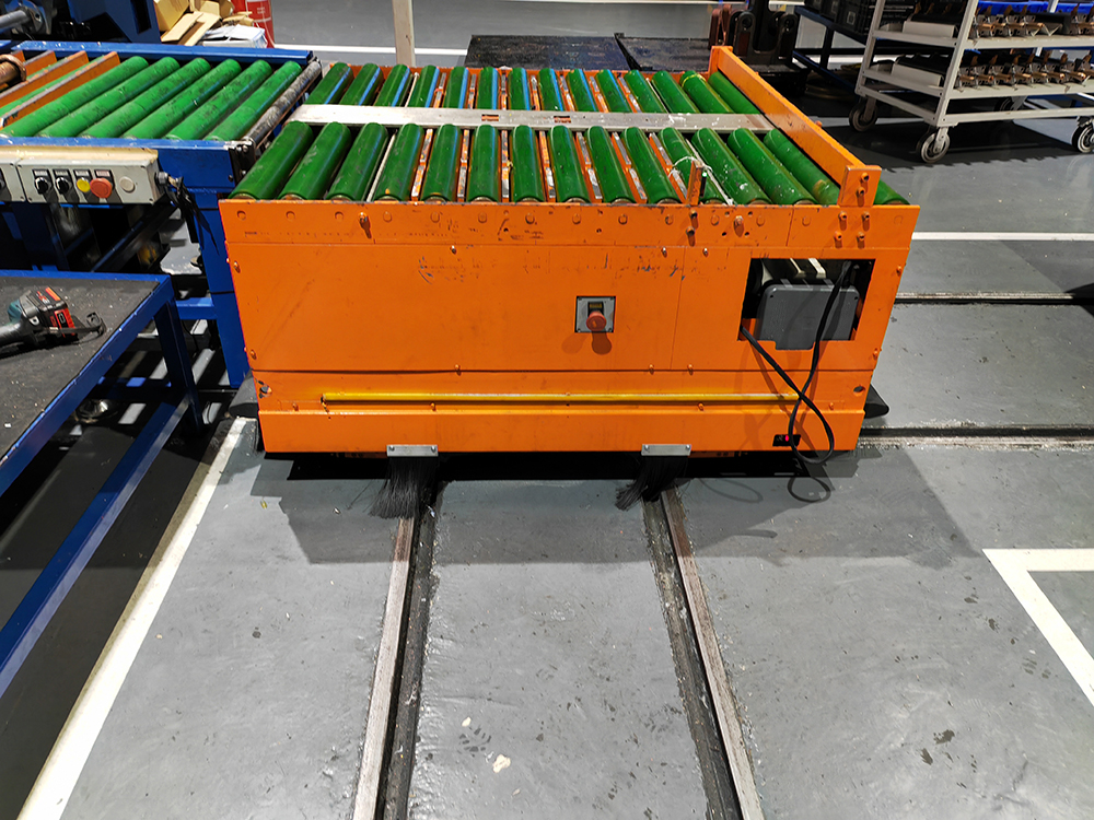 注塑机-射头射尾RGV线